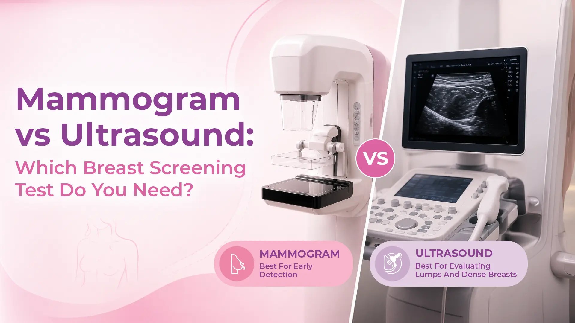 Mammogram vs Ultrasound: Which Breast Screening Test Do You Need?